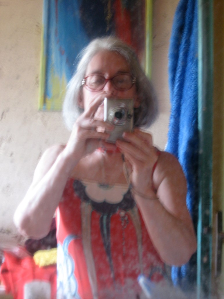 autoportrait flou en soie féraud 70