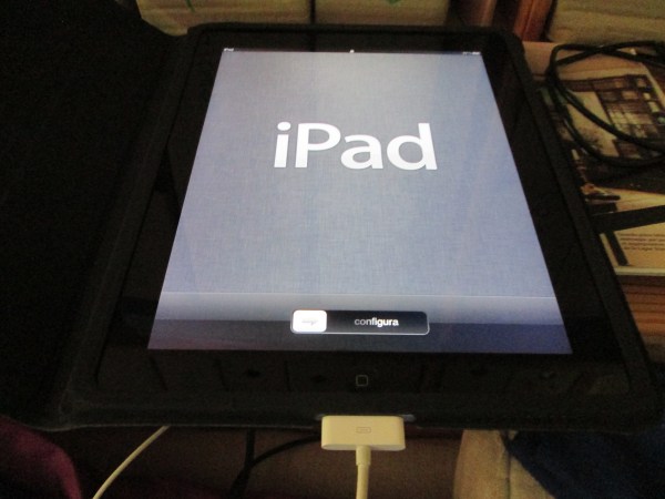 L'iPad rêvé est arrivé. Cinq ans d'attente. © gaelle kermen 2015