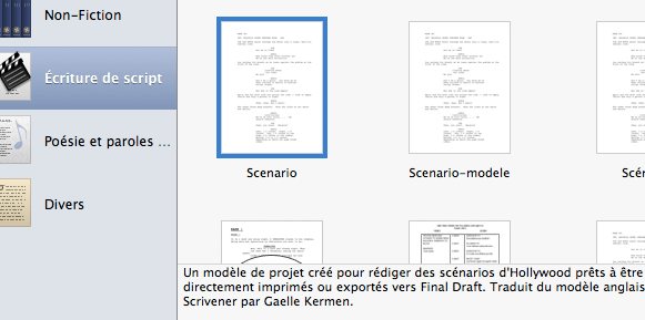 scenario modele par gaelle kermen