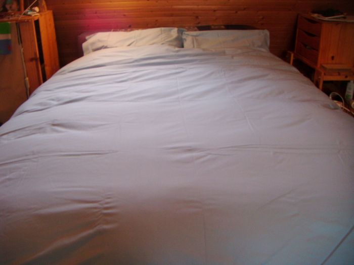 couette sur lit