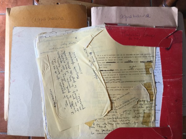 Manuscrits d'aquamarine 69-74