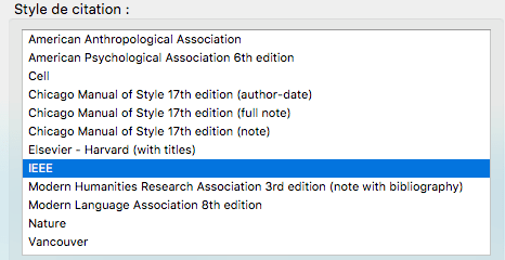 Zotero-TypoIEEE